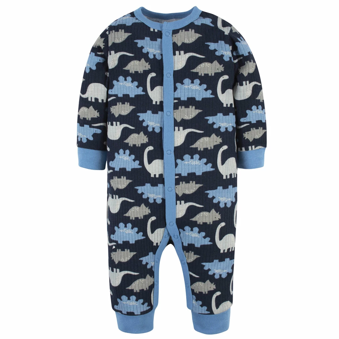 Coupon 😀 Gerber® BabyPreemie - 24M 4-Piece Baby Boys Dino & Bear Coveralls & Cap Set ✨ 2 Gerber® BabyPreemie - 24M 4-Piece Baby Boys Dino & Bear Coveralls & Cap Set