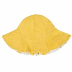 Gerber® See What's New 3-Piece Baby & Toddler Girls Lemon Squeeze Dress, Diaper Cover & Sun Hat Set