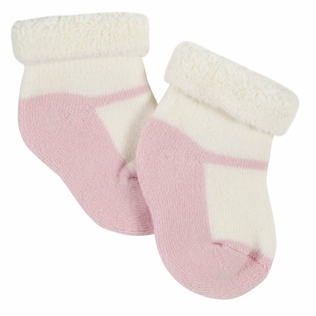 Best deal 🔔 Gerber® 6-Pack Baby 👧 Girls Leopard Wiggle Proof® Terry Bootie 🧦 Socks BabyPreemie - 24M ❤️ 4 Gerber® 6-Pack Baby Girls Leopard Wiggle Proof® Terry Bootie Socks BabyPreemie - 24M