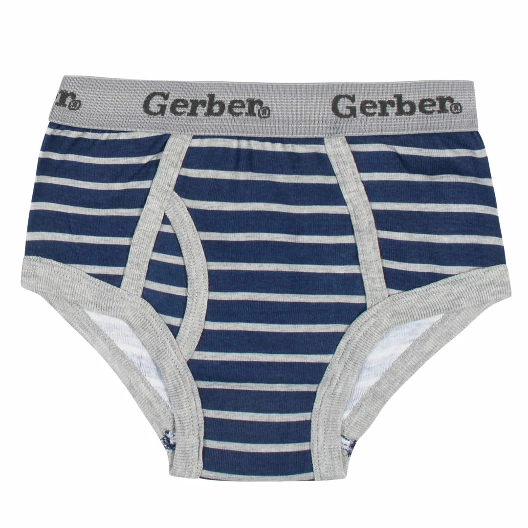 Buy š GerberĀ® 7-Pack Toddler Boys Striped Briefs Underwear Toddler2T - 5T ā¤ļø 2 GerberĀ® 7-Pack Toddler Boys Striped Briefs Underwear Toddler2T - 5T
