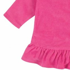 Gerber® Baby & Toddler Girls Pink Zipper Hoodie Terry Coverup