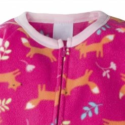 Buy 😀 Gerber® Toddler2T - 5T 4-Pack Toddler 👧 Girls Foxes & Clouds Fleece Pajamas 🎁 7 Gerber® Toddler2T - 5T 4-Pack Toddler Girls Foxes & Clouds Fleece Pajamas