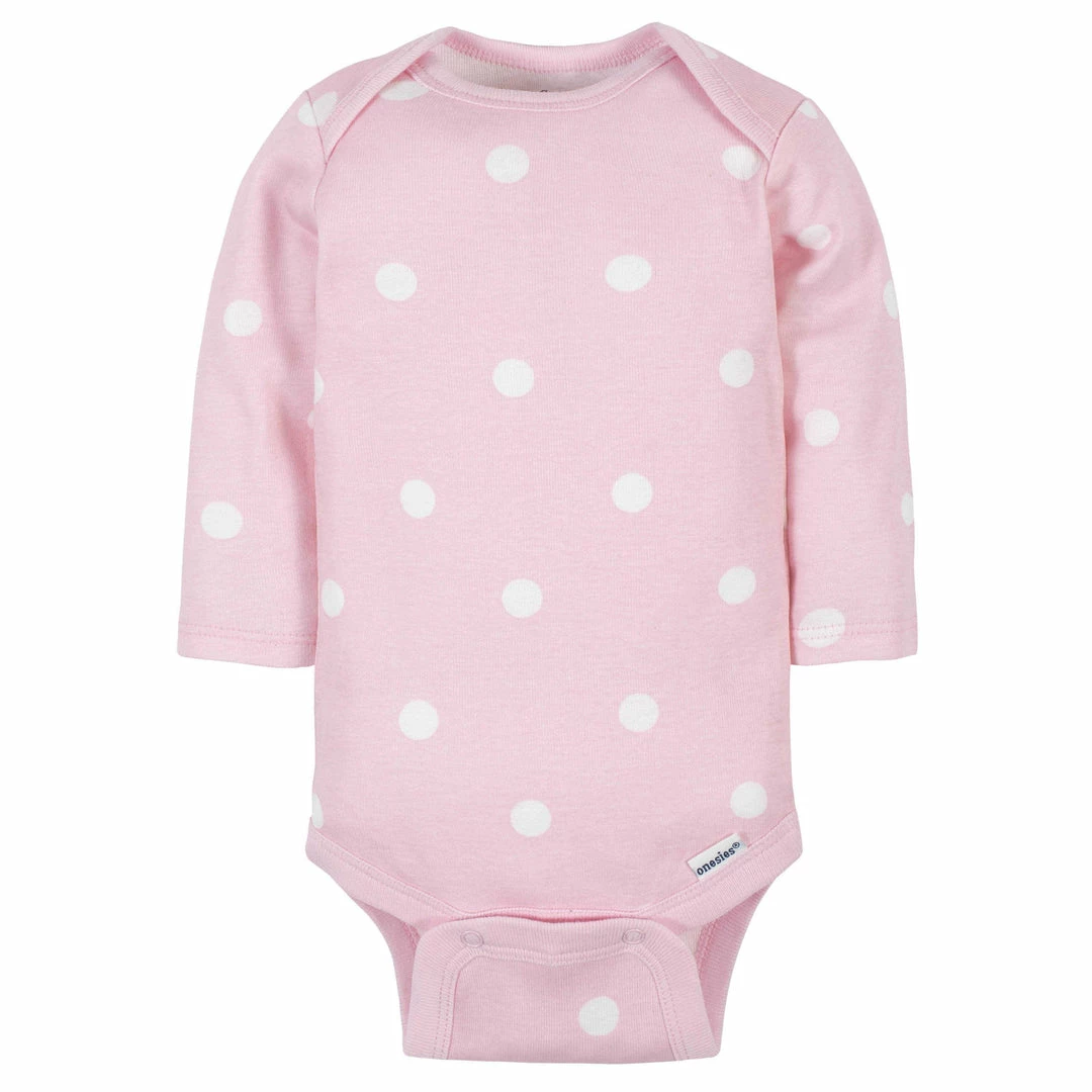 Outlet 🌟 Gerber® BabyPreemie - 24M 6-Pack Baby 👧 Girls Princess Long Sleeve Onesies® Bodysuits 👍 3 Gerber® BabyPreemie - 24M 6-Pack Baby Girls Princess Long Sleeve Onesies® Bodysuits