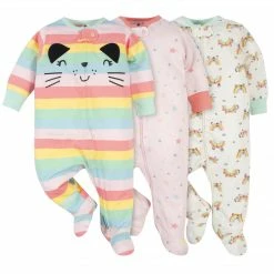 Gerber® 3-Pack Baby Girls Rainbow Sleep 'N Plays BabyPreemie - 24M
