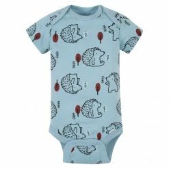Gerber® 5-Pack Baby Boys Fox Short Sleeve Onesies® Bodysuits BabyPreemie - 24M