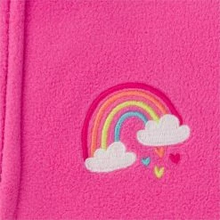 Gerber® BabyPreemie - 24M 2-Pack Baby & Toddler Girls Rainbow Fleece Pajamas