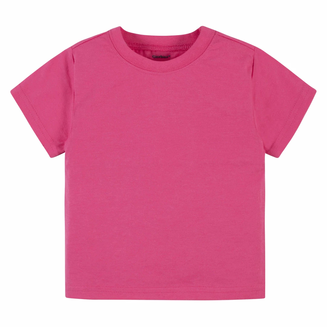 Coupon 👏 Gerber® BabyPreemie - 24M 5-Pack Baby & Toddler Hot Pink Premium Short Sleeve Tees 😍 2 Gerber® BabyPreemie - 24M 5-Pack Baby & Toddler Hot Pink Premium Short Sleeve Tees