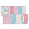 Gerber® Bath 10-Pack Baby Girls Princess Washcloths