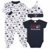 NFL Houston Texans 3-Piece Baby Boys Bodysuit, Sleep 'N Play, And Cap Set