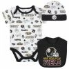 NFL BabyPreemie - 24M Pittsburgh Steelers 3-Piece Baby Boys Bodysuit, Bib, And Cap Set