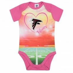 NFL Atlanta Falcons Baby Girl Short Sleeve Bodysuit