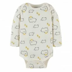 Gerber® 3-Pack Baby Neutral Beary Cute Long Sleeve Onesies® Bodysuits BabyPreemie - 24M