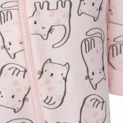 Gerber® BabyPreemie - 24M 2-Pack Baby & Toddler Girls Leopard Snug Fit Footed Cotton Pajamas