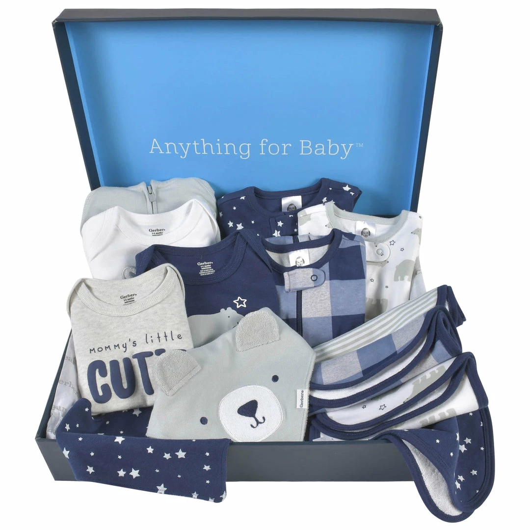 Top 10 💯 Gerber® 14-Piece Baby Boys Bear Playwear Gift Set ⌛ 1 Gerber® 14-Piece Baby Boys Bear Playwear Gift Set