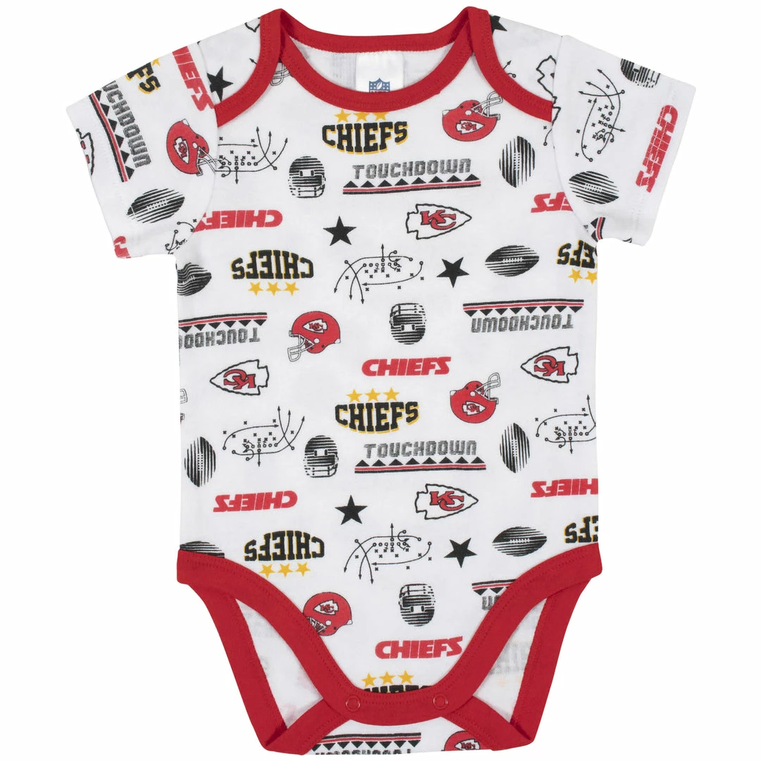 Best reviews of 👍 NFL Kansas City Chiefs 3-Piece Baby Boys Bodysuit, Bib, And Cap Set ✨ 2 NFL Kansas City Chiefs 3-Piece Baby Boys Bodysuit, Bib, And Cap Set