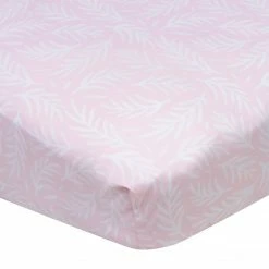 Gerber® Girls Leaves Fitted Crib Sheet Toddler Girl
