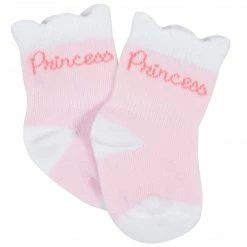 Gerber® 10-Pack Baby Girls Fairy Tale & White Wiggle Proof® Socks