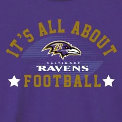 NFL BabyPreemie - 24M Baltimore Ravens Boys Long Sleeve Tee Shirt