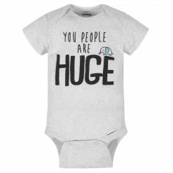 8-Pack Baby Neutral Elephant Onesies® Brand Bodysuits BabyPreemie - 24M