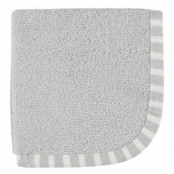 Gerber® 4-Pack Boys Gray & Ivory Woven Washcloths Toddler Boy