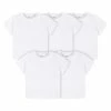 Gerber® BabyPreemie - 24M 5-Pack Baby & Toddler White Premium Short Sleeve Tees