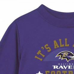 Budget ⭐ NFL BabyPreemie - 24M Baltimore Ravens Boys Long Sleeve Tee 👕 Shirt ❤️ 6 NFL BabyPreemie - 24M Baltimore Ravens Boys Long Sleeve Tee Shirt