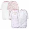Gerber® BabyPreemie - 24M 4-Pack Baby Girls Castle Gowns