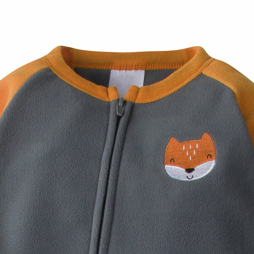 Budget 😉 Gerber® 2-Pack Toddler Boys Fox Blanket Sleepers Toddler2T - 5T ✨ 2 Gerber® 2-Pack Toddler Boys Fox Blanket Sleepers Toddler2T - 5T