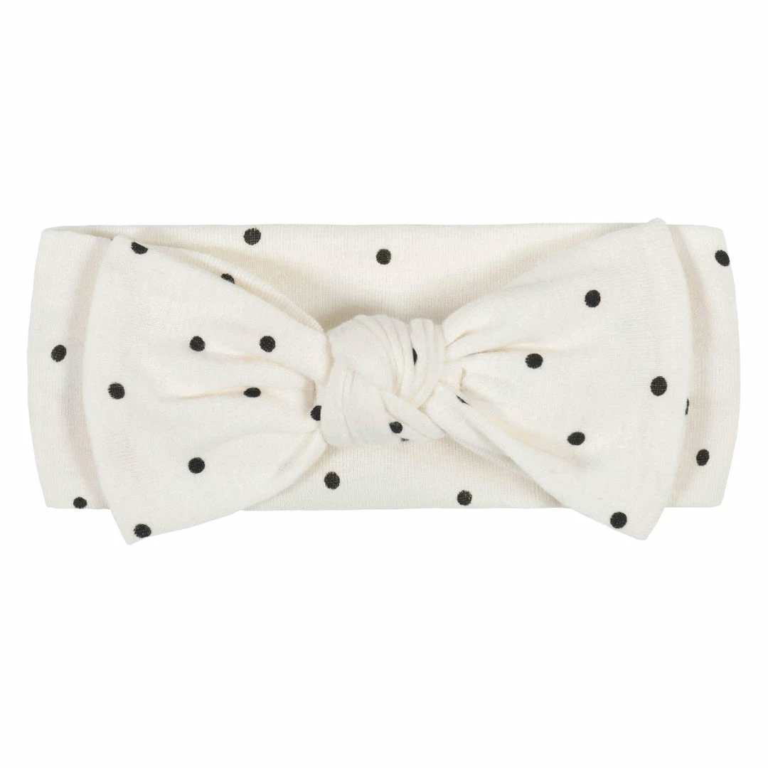 New 🧨 Gerber® BabyPreemie - 24M 2-Pack Baby 👧 Girls Dot Headbands ✔️ 2 Gerber® BabyPreemie - 24M 2-Pack Baby Girls Dot Headbands