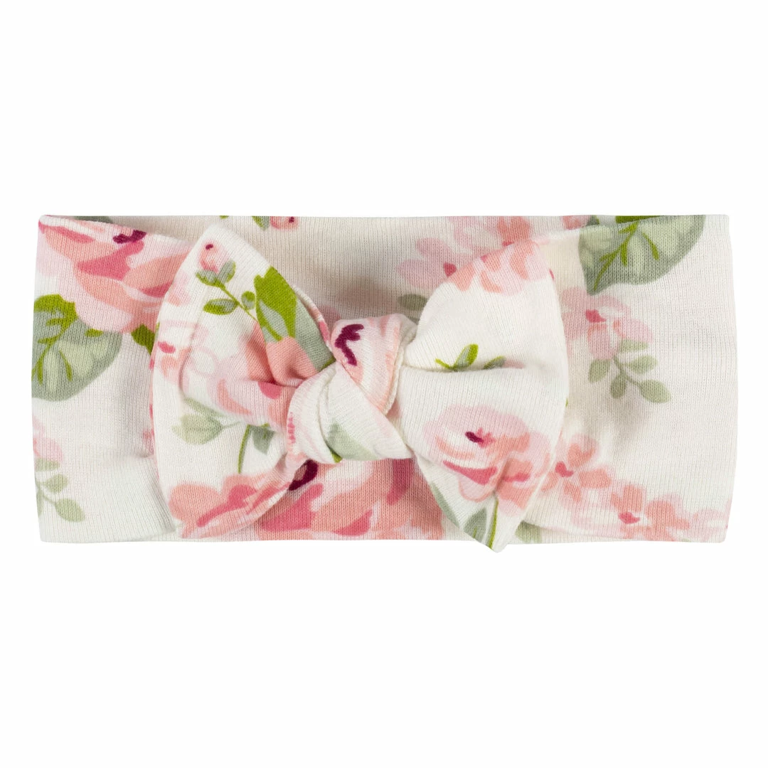 Cheapest 🤩 Gerber® 4-Piece Baby 👧 Girls Dots & Roses Coveralls & Headbands Set 😀 7 Gerber® 4-Piece Baby Girls Dots & Roses Coveralls & Headbands Set