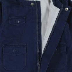 Best deal 😍 Gerber® Infant & Toddler Navy Hooded Cotton Twill Utility Jacket 😀 13 Gerber® Infant & Toddler Navy Hooded Cotton Twill Utility Jacket