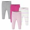 Onesies® Brand 4-Pack Baby Girls Swirl Pants BabyPreemie - 24M