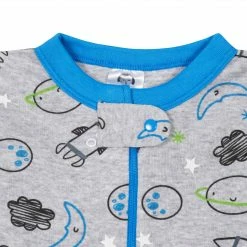 Gerber® 2-Pack Baby & Toddler Boys Space Snug Fit Footed Cotton Pajamas BabyPreemie - 24M
