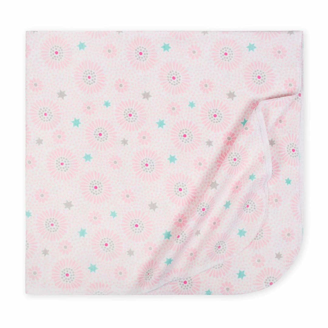 Cheap 🎉 Just Born By Gerber® BabyPreemie - 24M 4-Pack Pink Floral Baby 👧 Girls Receiving Blankets 🎉 3 Just Born By Gerber® BabyPreemie - 24M 4-Pack Pink Floral Baby Girls Receiving Blankets