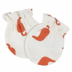 Gerber® BabyPreemie - 24M 4-Piece Baby Neutral Comfy Stretch Taco Caps & No Scratch Mittens Set