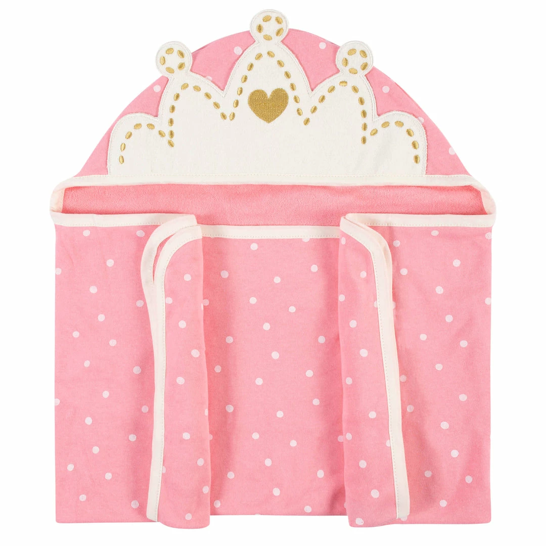 Outlet ⭐ Gerber® 👧 Girls Princess Bath Wrap 🛒 1 Gerber® Girls Princess Bath Wrap