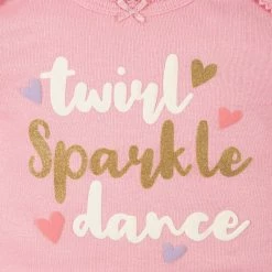 Gerber® BabyPreemie - 24M 4-Piece Baby Girls Bunny Ballerina Outfit Set