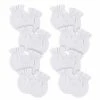 Gerber® 8-Pack Baby Neutral White No Scratch Mittens
