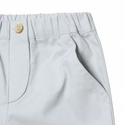 Gerber® Kids BabyPreemie - 24M Infant & Toddler Boys Gray Canvas Pants