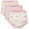Gerber® 3-Pack Toddler Girls Rainbow Training Pants