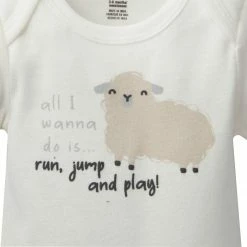 Gerber® BabyPreemie - 24M 3-Piece Baby Neutral Lil' Sheep Onesies® Bodysuits & Pants Set