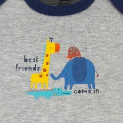 Gerber® 3-Piece Baby Boys Wild & Free Short Sleeve Onesies® Bodysuits & Pants Set