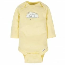 Gerber® 6-Pack Baby Neutral Animals Long Sleeve Onesies® Bodysuits BabyPreemie - 24M
