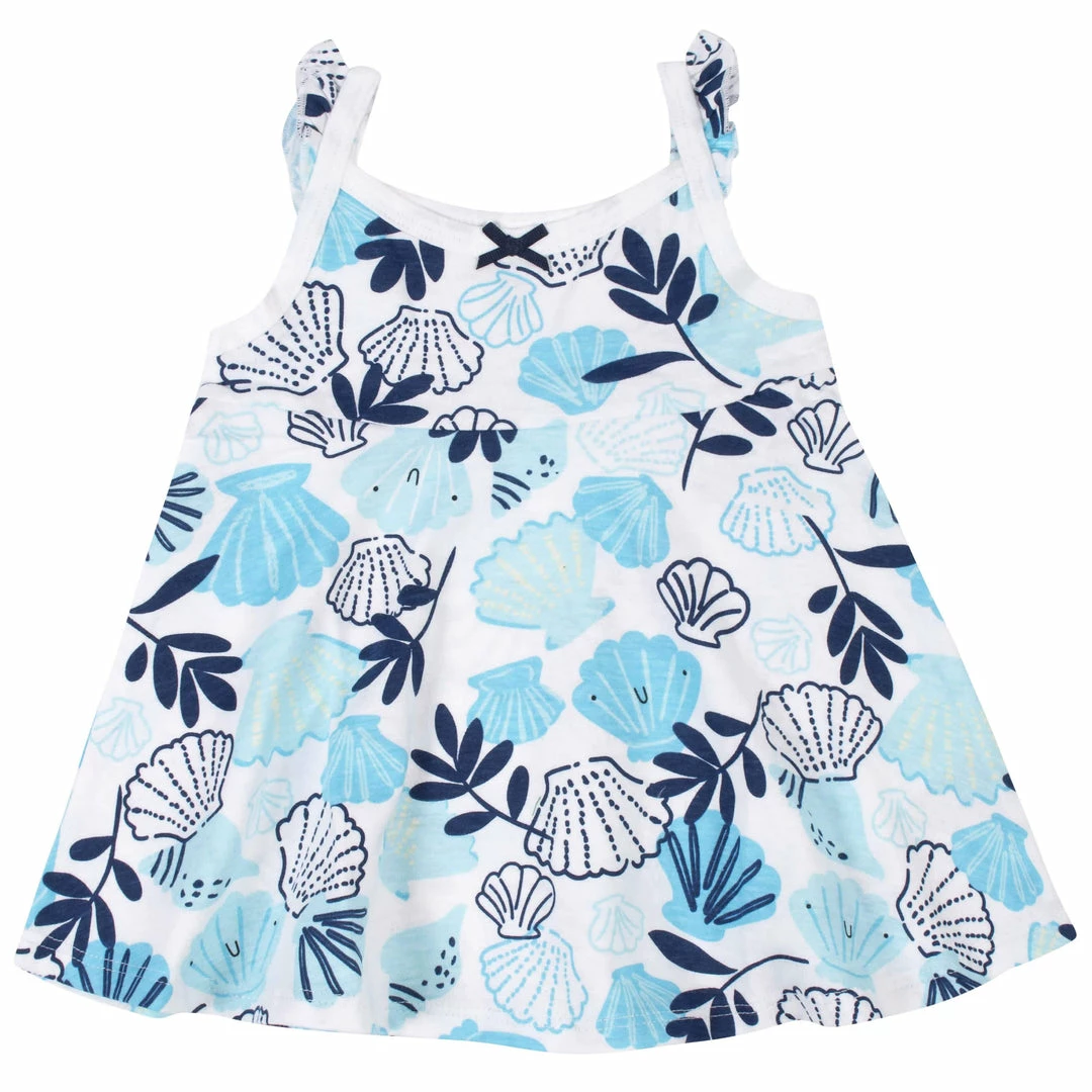 Top 10 🧨 Gerber Childrenswear 3-Piece Baby & Toddler 👧 Girls Sea Shells 👗 Dress, Diaper Cover & Sun Hat Set BabyPreemie - 24M 🥰 2 Gerber Childrenswear 3-Piece Baby & Toddler Girls Sea Shells Dress, Diaper Cover & Sun Hat Set BabyPreemie - 24M
