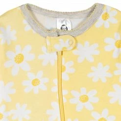 Cheapest 🛒 Gerber® See What's New 2-Pack Baby & Toddler 👧 Girls Lemon Squeeze Snug Fit Footed Cotton Pajamas 👏 12 Gerber® See What's New 2-Pack Baby & Toddler Girls Lemon Squeeze Snug Fit Footed Cotton Pajamas