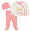 Gerber® BabyPreemie - 24M 3-Piece Baby Girls Floral Take Me Home Set