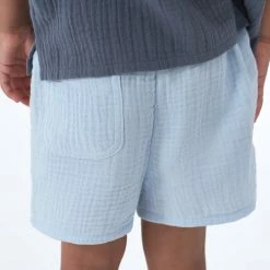 Discount ✔️ Gerber® Kids Infant & Toddler Neutral Blue Gauze Shorts 🛒 10 Gerber® Kids Infant & Toddler Neutral Blue Gauze Shorts