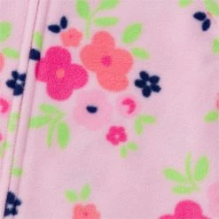Gerber® 2-Pack Baby & Toddler Girls Floral Fleece Pajamas BabyPreemie - 24M