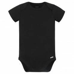 Gerber® BabyPreemie - 24M 5-Pack Baby Black Premium Onesies® Bodysuits