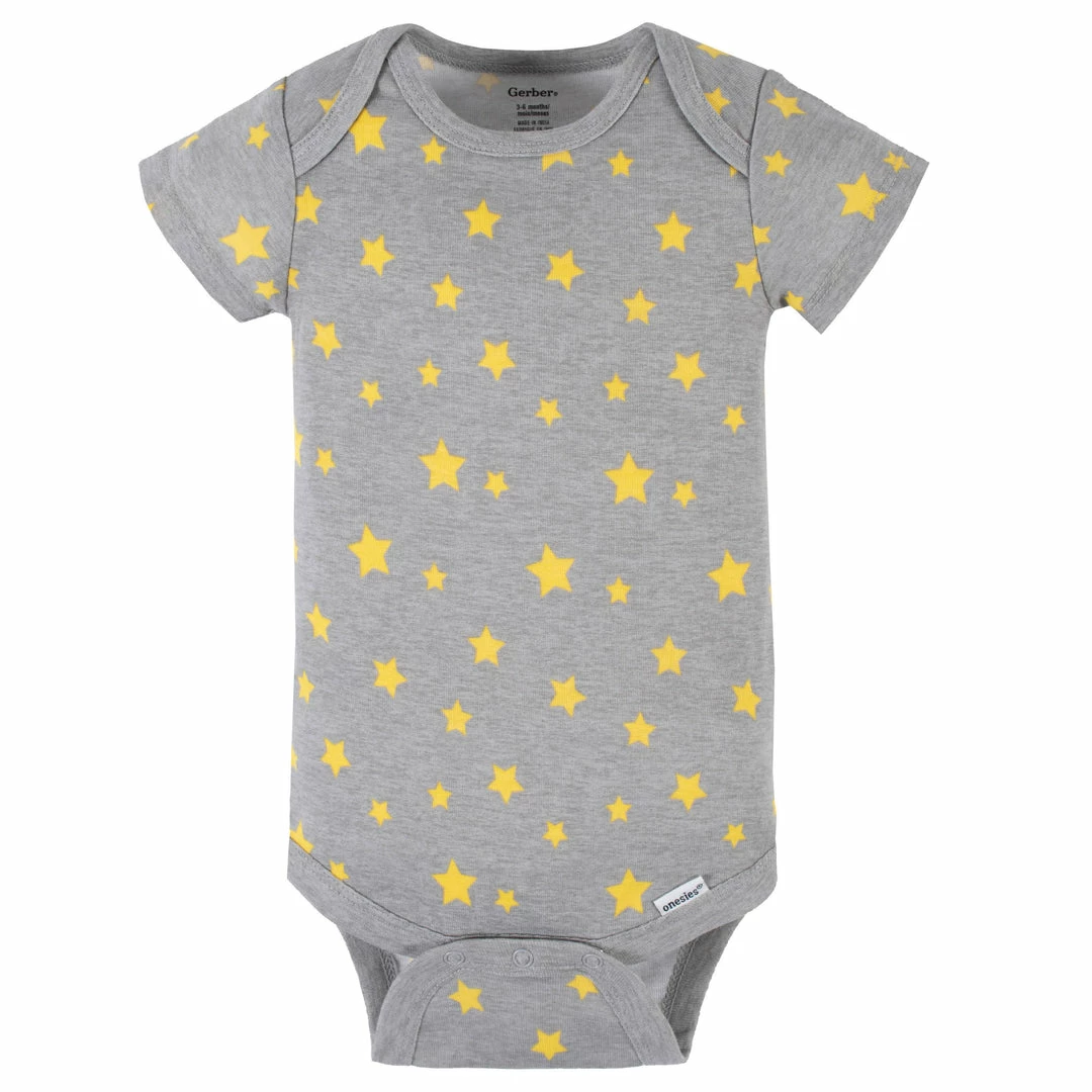 Cheapest 🤩 Gerber® 4-Pack Baby Boys Blast Off Short Sleeve Onesies® Bodysuits See What's New 🥰 4 Gerber® 4-Pack Baby Boys Blast Off Short Sleeve Onesies® Bodysuits See What's New